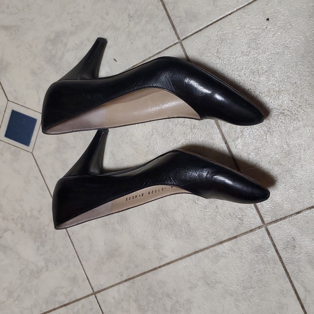 Bruno Magi vintage black heels size 8AA - Picture 4 of 8